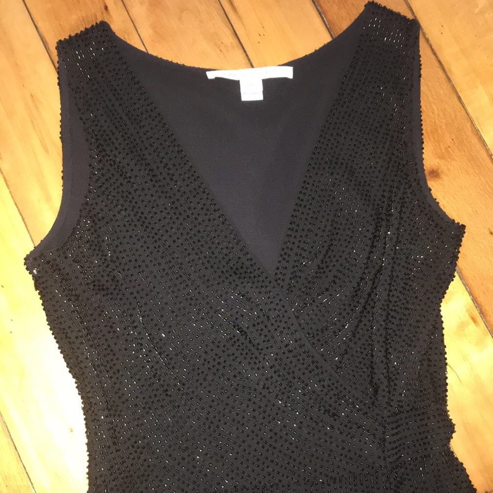 DVF Silk beaded dress